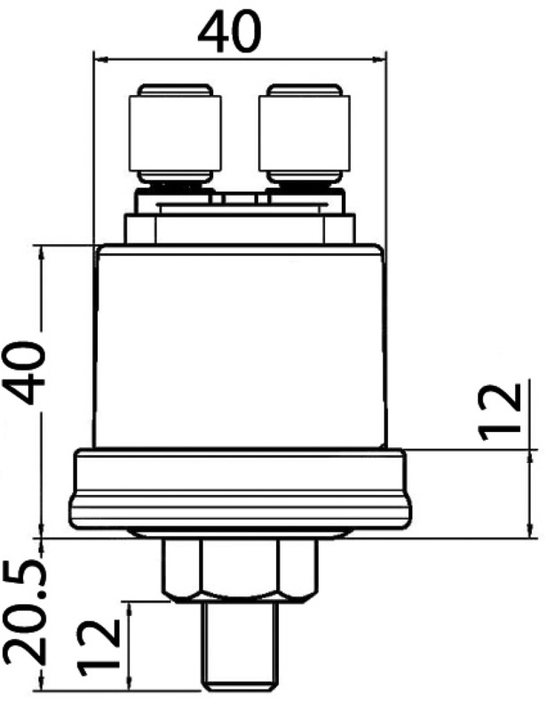 Oldruckmesser