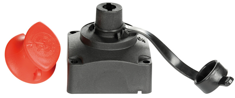 Batteriehauptschalter zum Aufsetzen, ohne Einbau