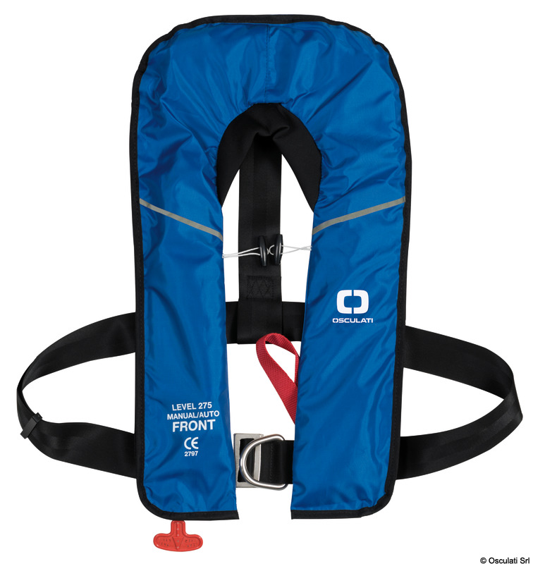 Professionelle selbstaufblasende Schwimmweste 275MA - 275 N (EN ISO 12402-2)
