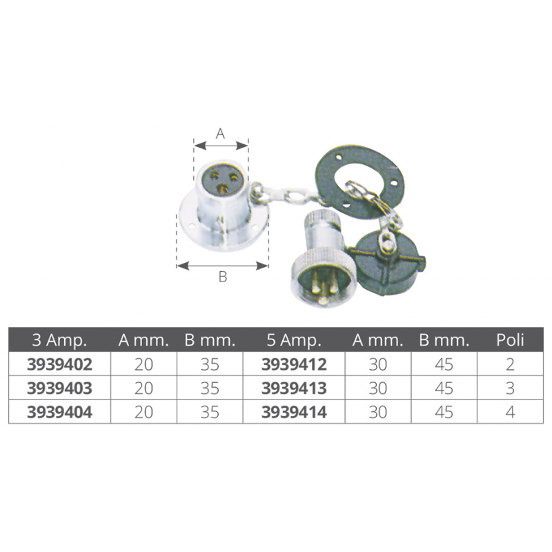 DECK PLUG AND SOCKET
