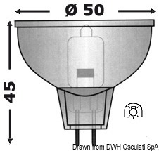 Dichroitische Halogen-Glühbirne
