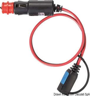 Kabel m. Standard-Zigarettenanzünden-Stecker opt.