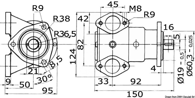 NAUCO Pumpe FPR050F