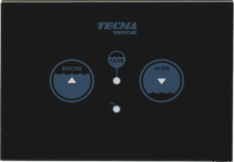 TECMA Silence Plus 2G Black Edition elektrische Bordtoilette
