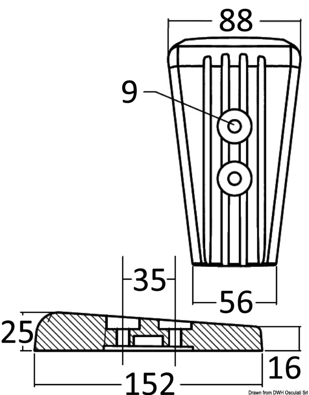 Fußanoden SX/DPS