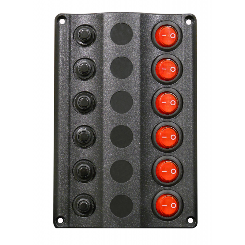 ELEKTRISCHE SCHALTTAFEL 6 SCHALTER