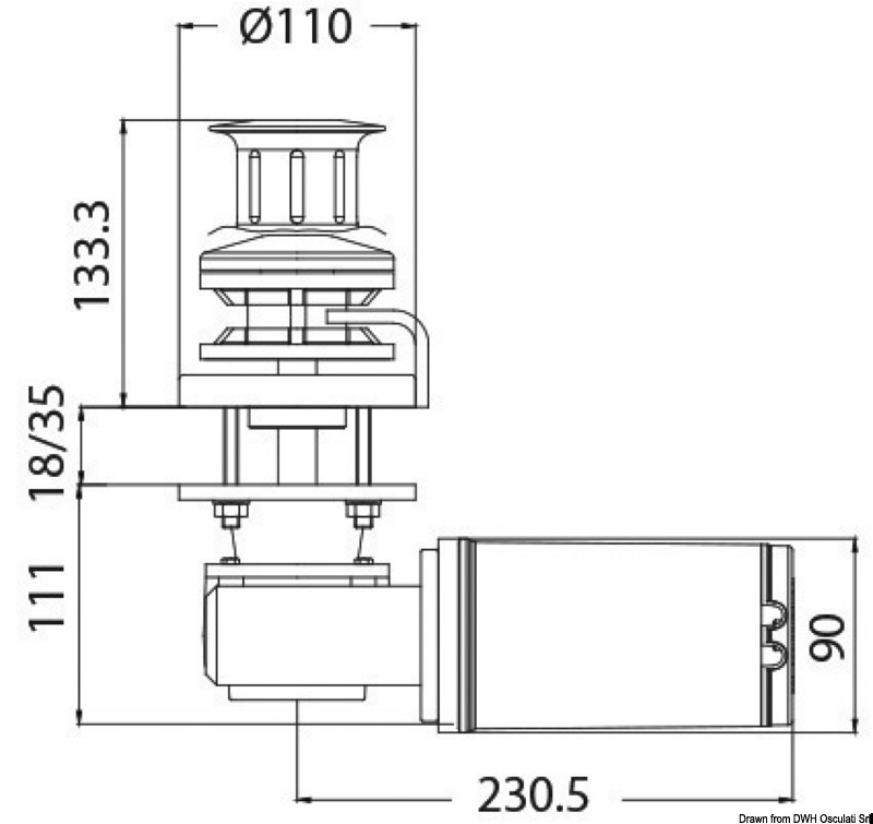 ITALWINCH Ankerwinde Smart-R1