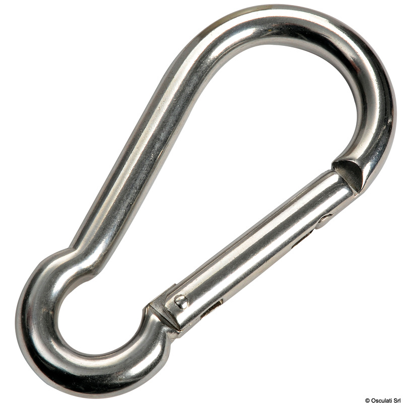 Karabiner aus Edelstahl AISI 316