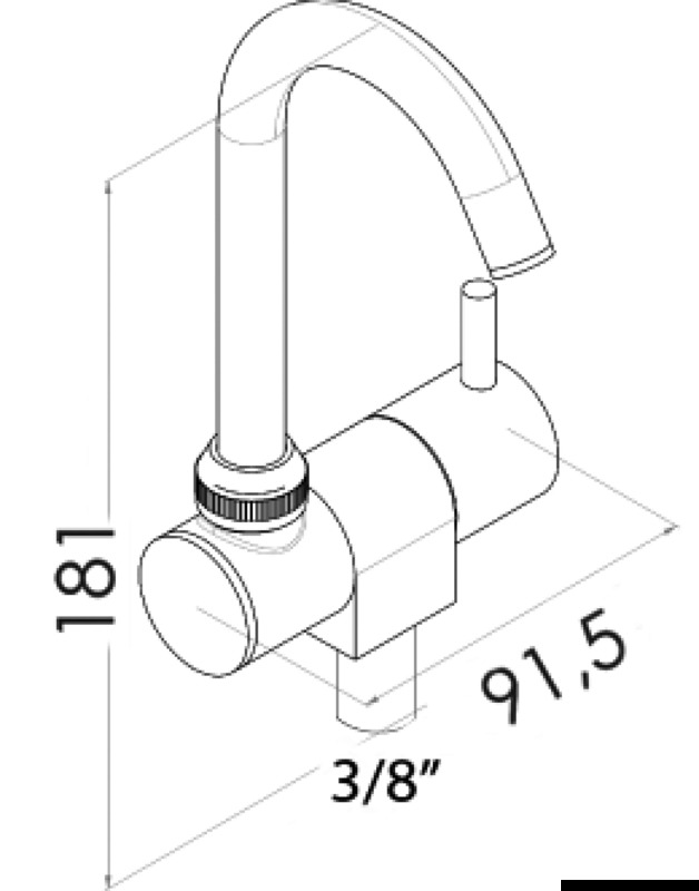 Wasserhahn Serie Slim