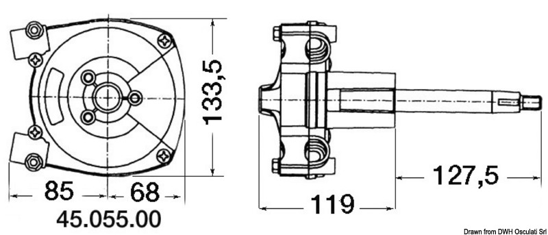 Rotationssteueranage T 71