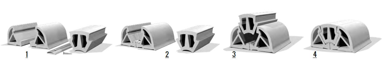 BUMPER H 100-160 - PROFILE PVC