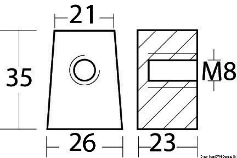 Fußanode