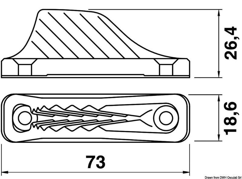 Klemmklampe CLAMCLEATS Midi