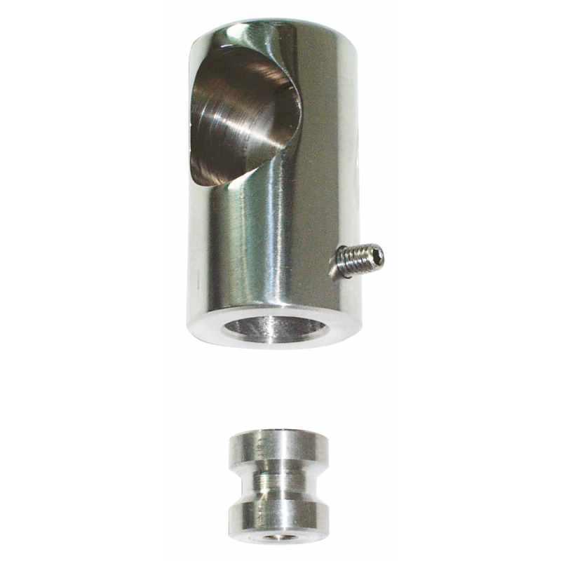HANDLAUFSTÜTZ Inox Ø mm25