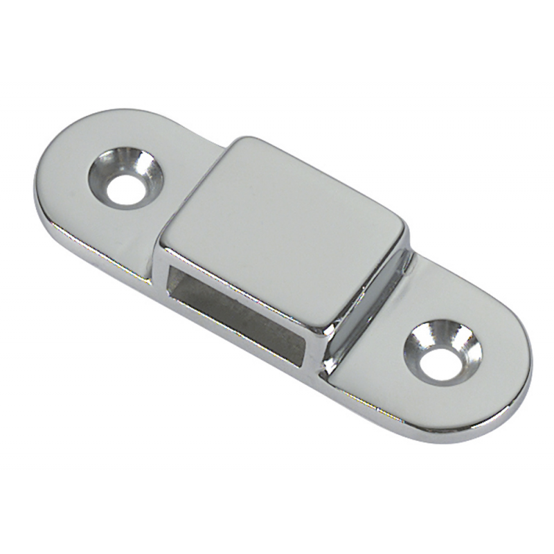 HALTERHAKENPLATTE AUS MESSING