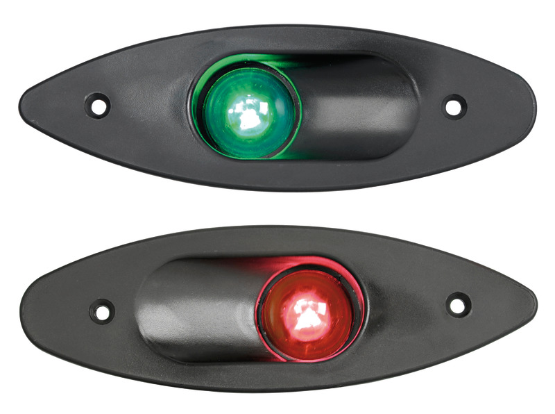 Seitenlichter zum Einbau aus ABS