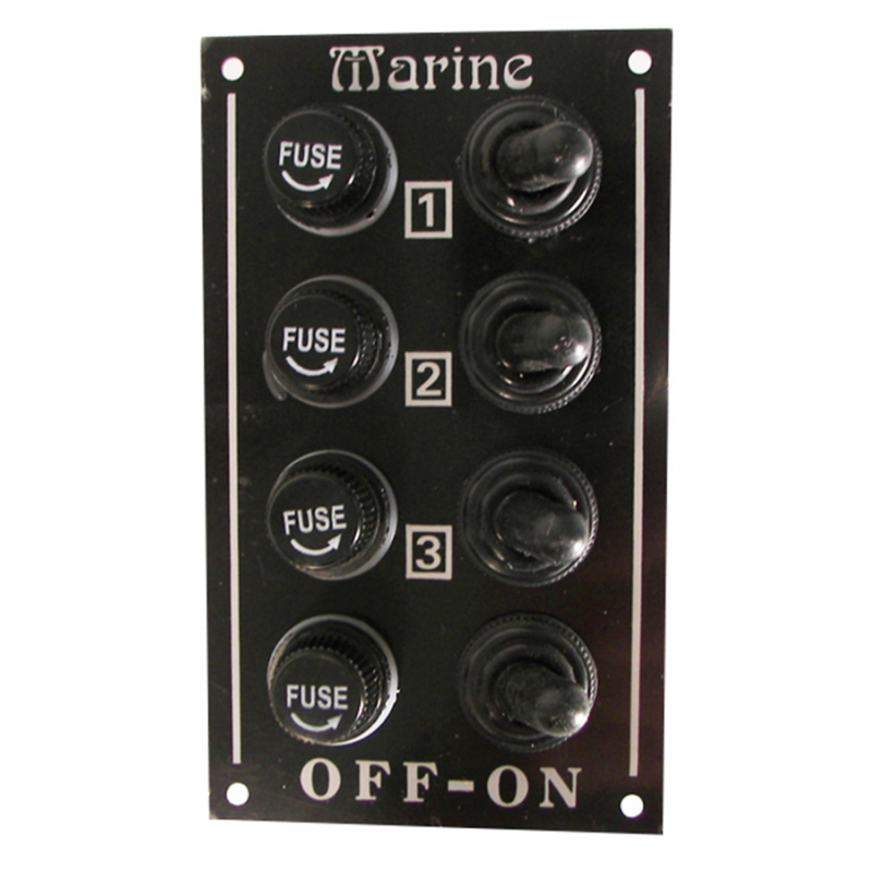 ELEKTRISCHE SCHALTTAFEL 4 SCHALTER
