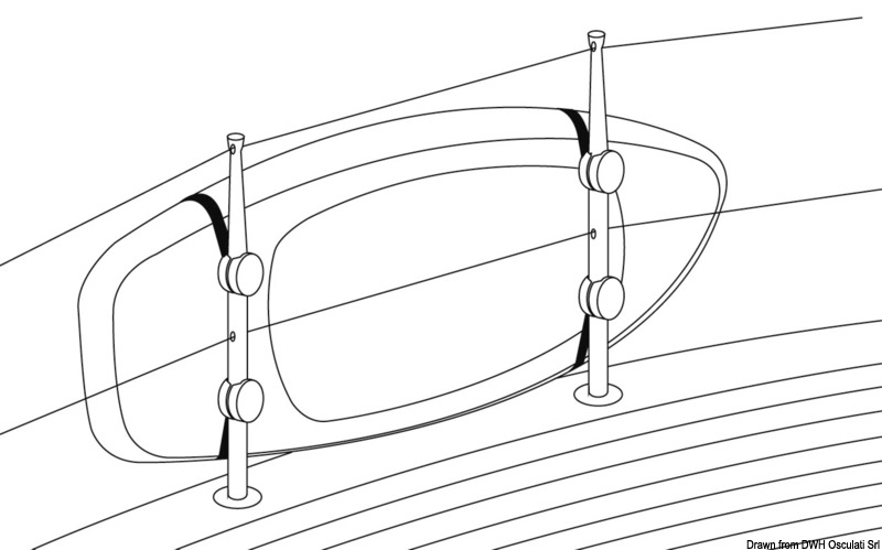 Kit Gurte für SUP und Gangway