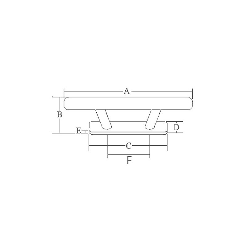 FESTMACHERKLAMPE Inox 316 mm290