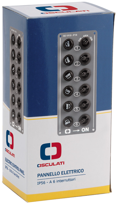 Elektrische Schalttafel, senkrecht