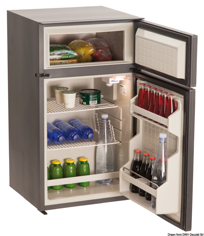 Kühlschrank ISOTHERM mit wartungsfreiem, gekapseltem “Secop”-Kompressor