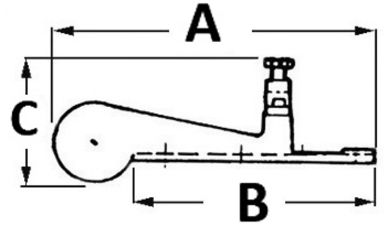 Bugrolle mit Ankersperre