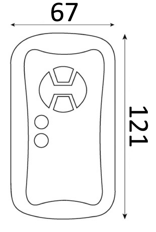 Brückenfernsteuerung ohne Kabel 12V LED-Scheinw.