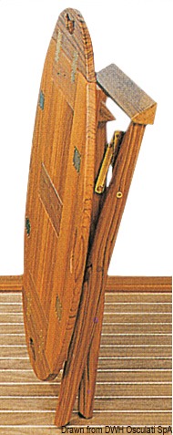 Abnehmbarer ARC Teak-Tisch, umwandelbar in ein Tablett
