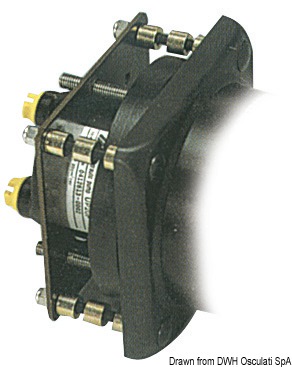 Flansche für hydraulische Steuerungen Ultraflex