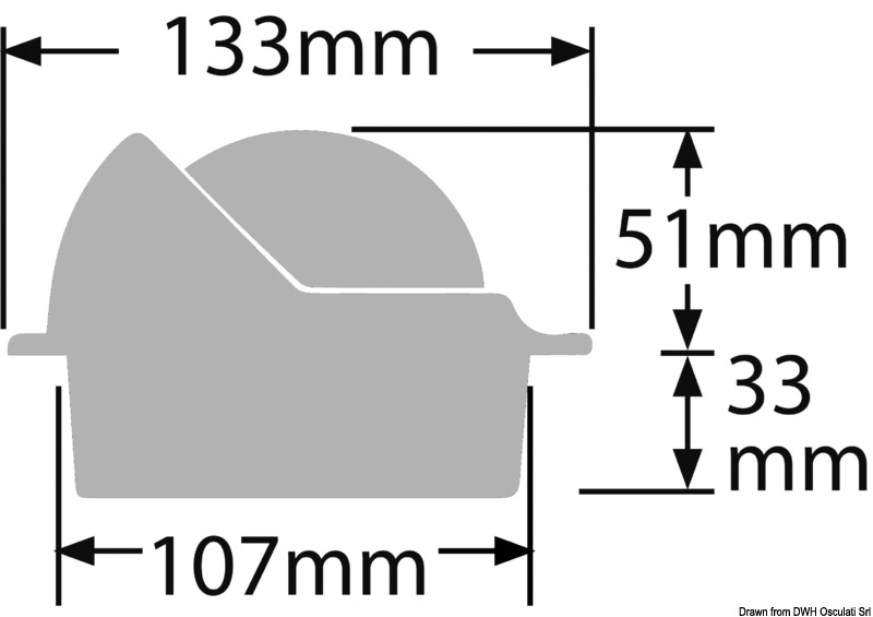 RITCHIE Kompasse Wheelmark 3'' (76 mm)