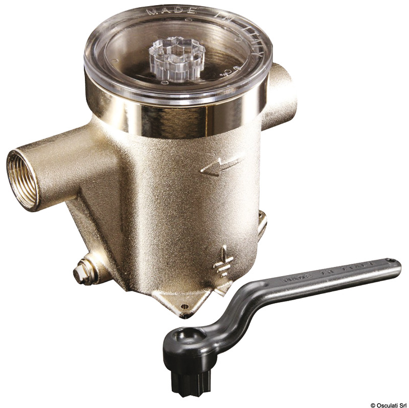 Wasserreinigungsfilter aus vernickeltem Messing für Motorkühlung