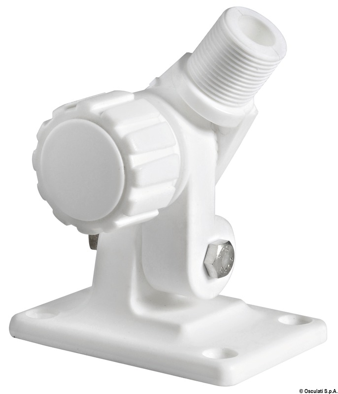 Schwenkbare Basis für VHF- und GPS-Antenne
