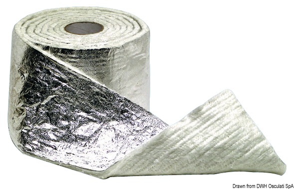 VETROTEX aus Glasfasern und Aluminiumfolie, Lärmschutz und Isolierung