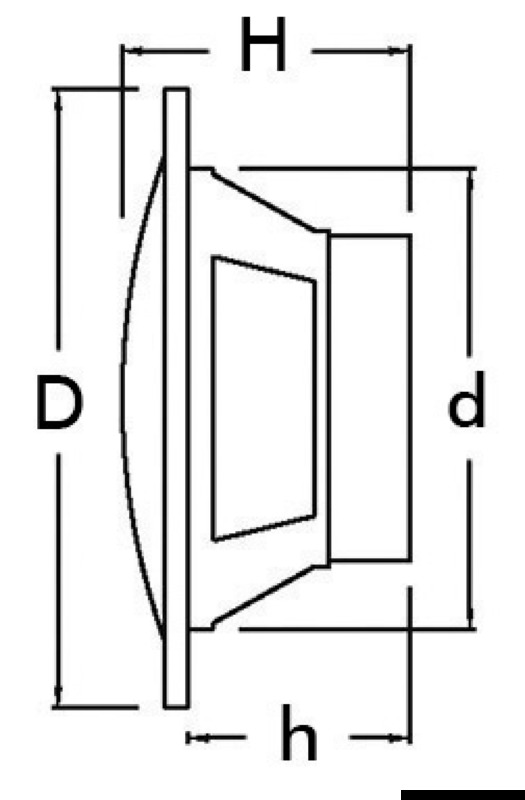 Doppelkonus-Stereo-Lautsprecherpaar