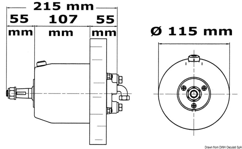 Hydraulische Steuerung Silver Steer ULTRAFLEX für Außenbordmotoren bis zu 350 PS