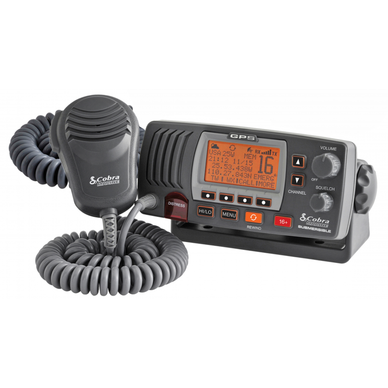 VHF COBRA F77 SCHWARZ