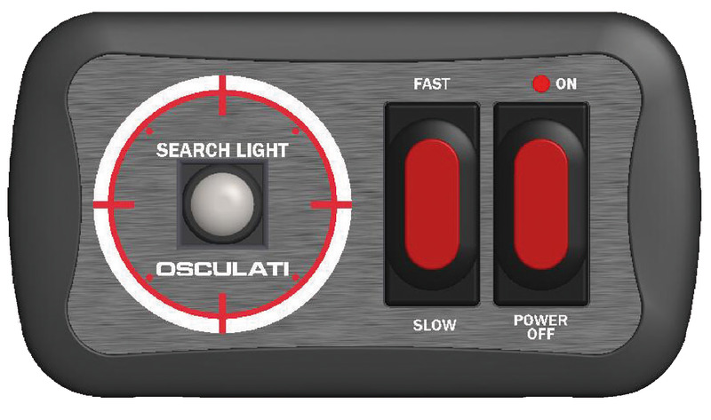 Joystick-Schaltplatte f. Elektro LED-Scheinwerfer