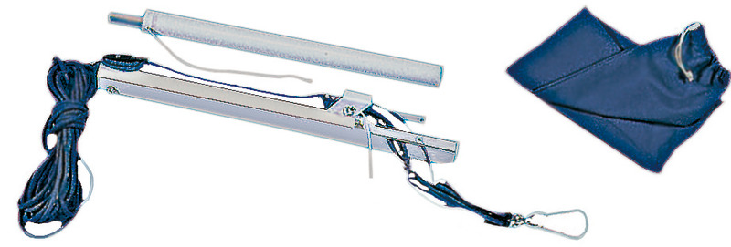 Zerleg- und schwenkbarer Davit
