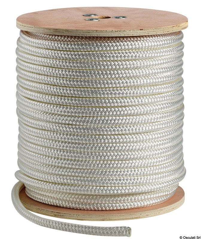 Doppelgeflecht, 16-schäftig - Ø 5-16 mm, 24-schäftig - Ø 18-24 mm, aus weichem Polyester, hohe Reißf