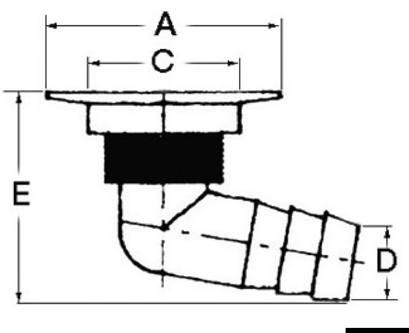 Fire Port mit Schlauchanschluss