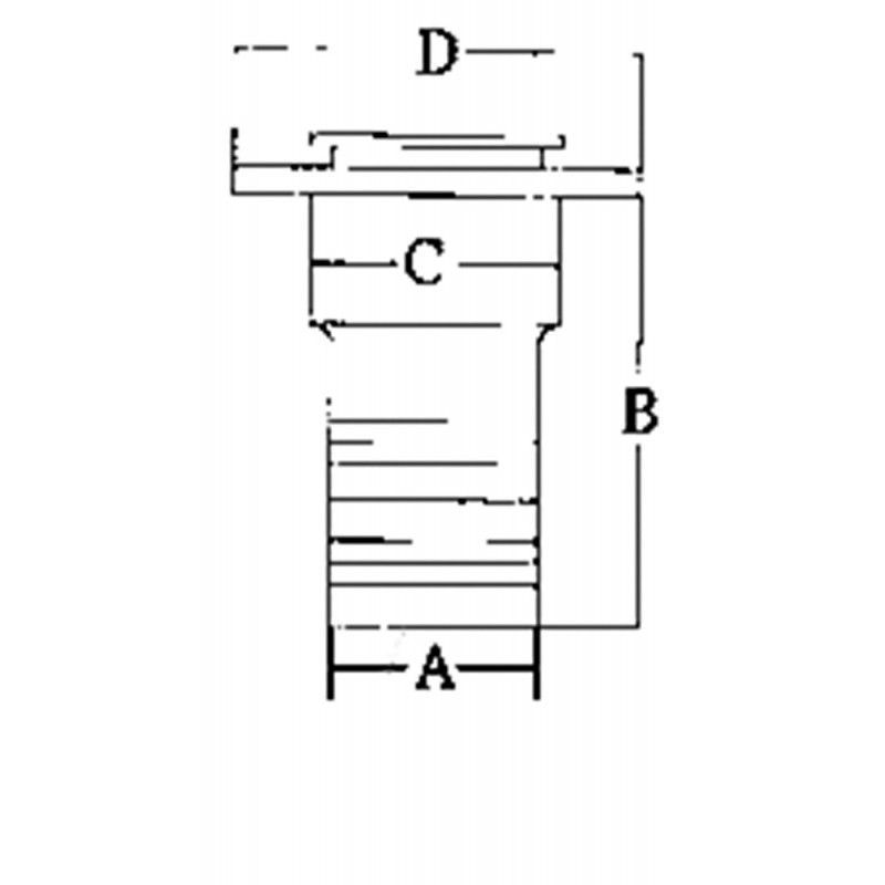 EINFÜLLSTUTZEN Inox 316 FUEL Ø mm50