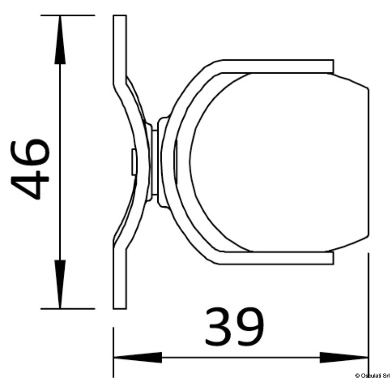 Schwenkbare magnetische Türstopper