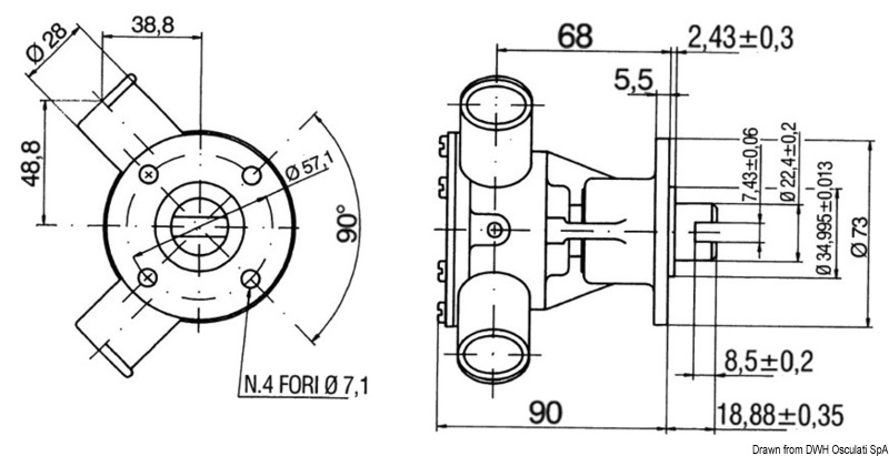 NAUCO Pumpe FPR049