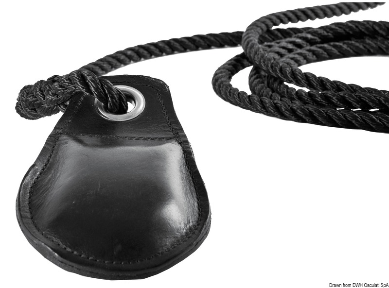 Leinenwerfer aus Leder