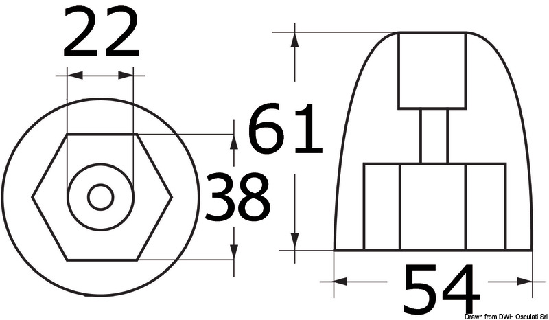 Ogivenanode für Bravo III