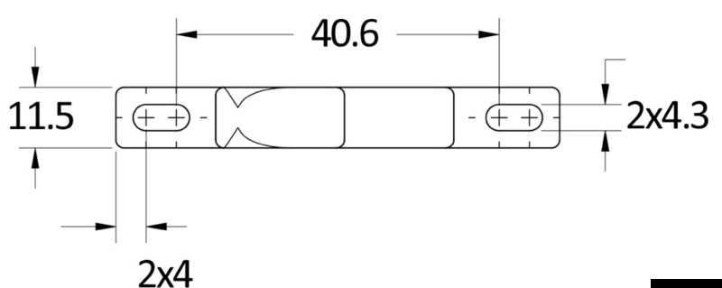 Druckverschluss mit Grabber-Haken
