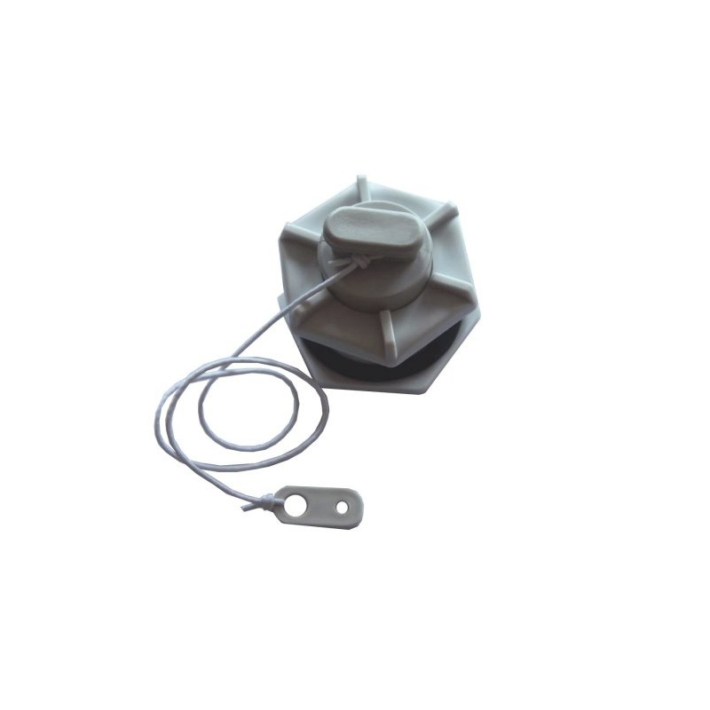 GRAY EXHAUST WITH DRAIN CAP