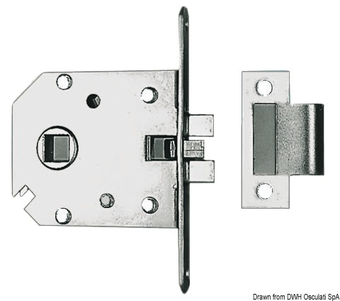 Reversierbares (RX-LX) Einsteckschloß mit Vibrationsschutz