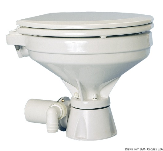 WC SILENTgroße Toilettenschüssel Comfort