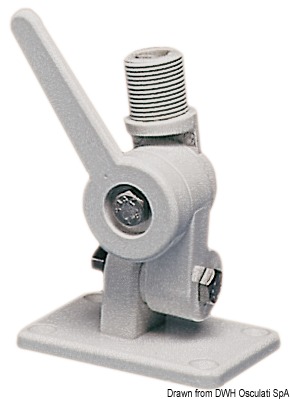 Schwenkbare Basis für VHF- und GPS-Antenne